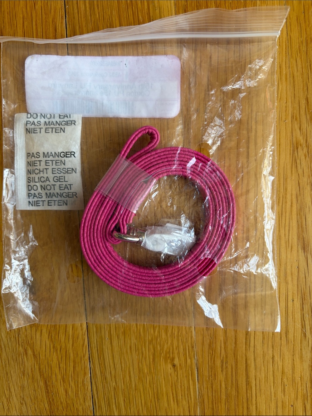 NIP Thirty-One Hot Pink Lanyard with Clip